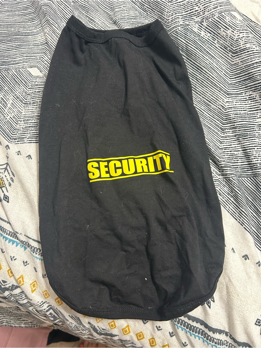 Black "SECURITY" Logo Men’s Shorts